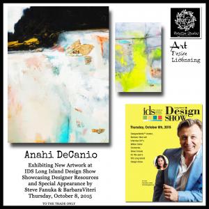 Long Island Artist Anahi DeCanio At IDS Design Show
